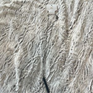 Long Black Drusy Necklace